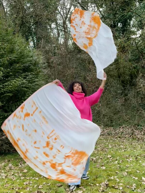 Paire de bannières Purification ( blanc et orange ) – Image 8